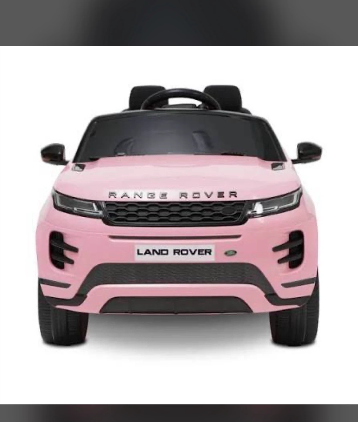 Pink Land Rover Range Rover Kids Ride-On Car