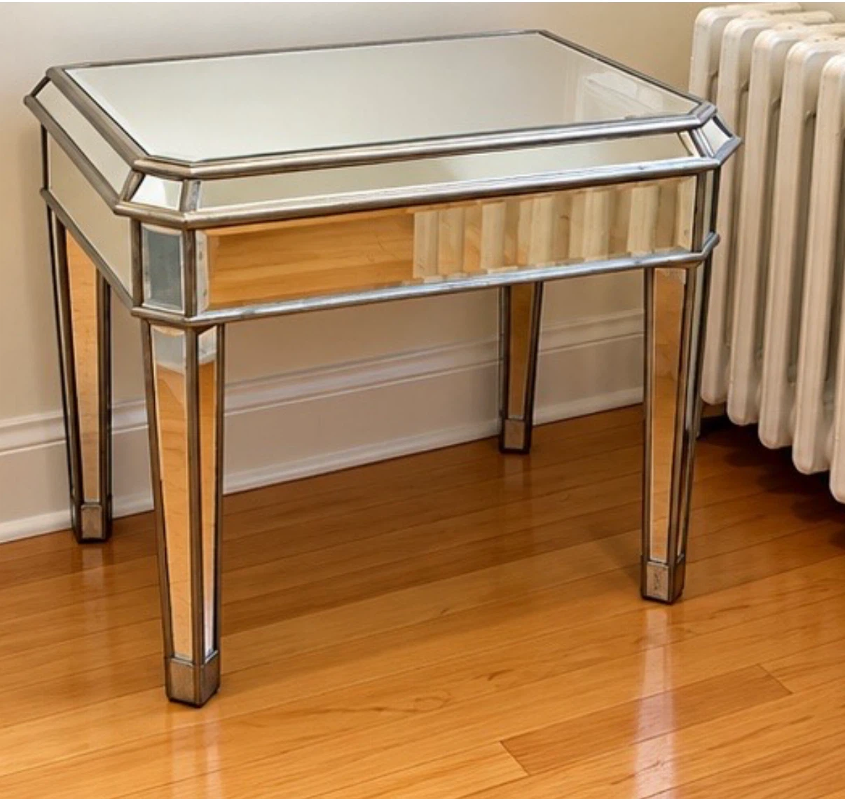 Mirrored Side Table