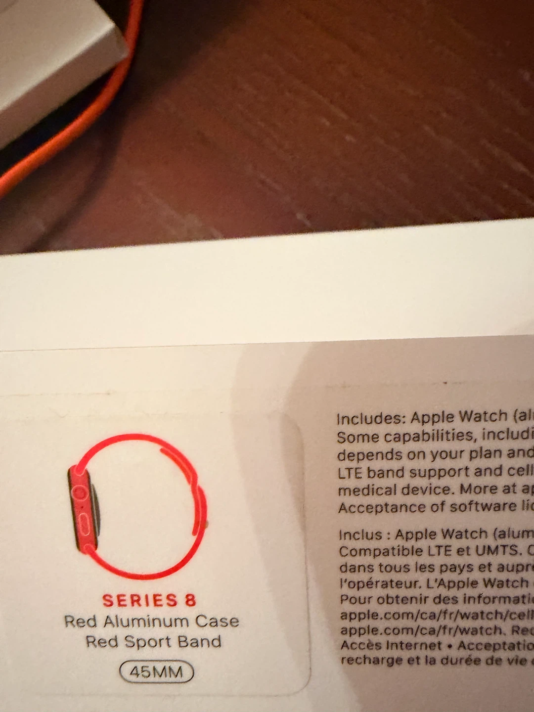 Apple Watch Series 8 45mm Red Aluminum - photo 3