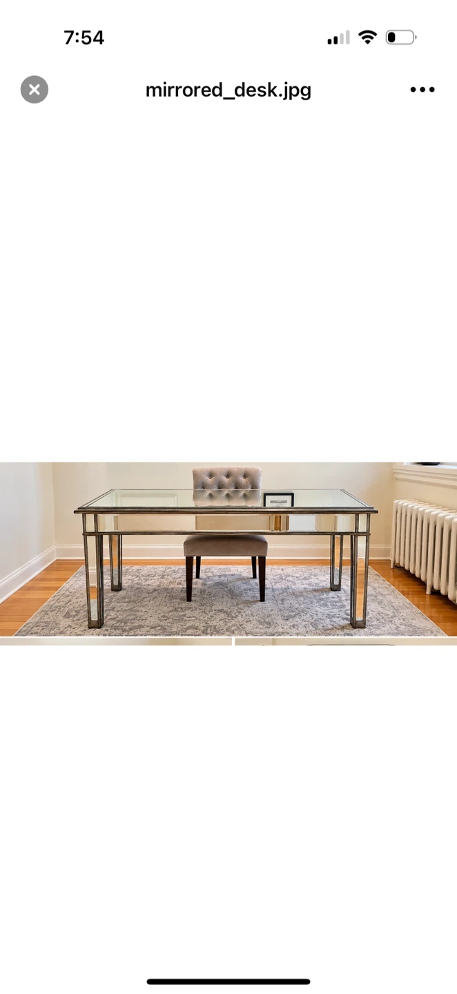 Mirrored Desk