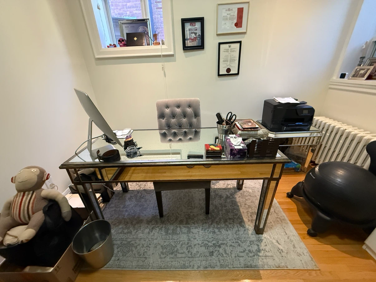 Mirrored Desk - photo 2
