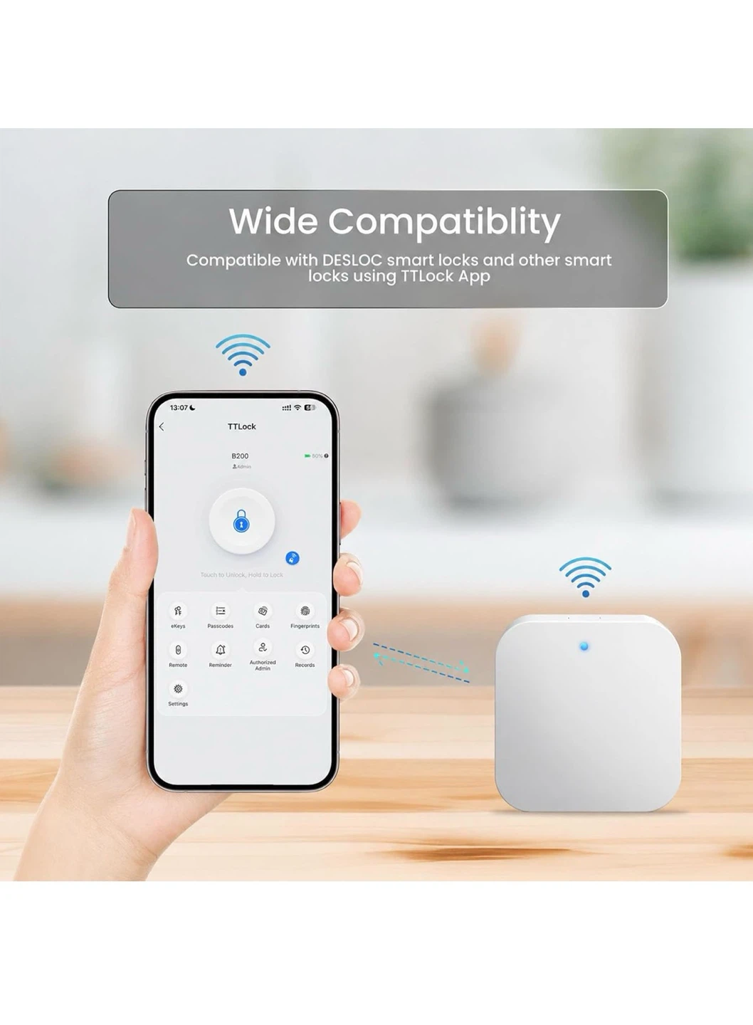 DESLOC G2 Smart Lock WiFi Gateway