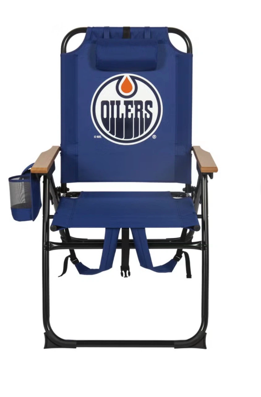 Edmonton Oilers 4-Position Backpack Chair - photo 2