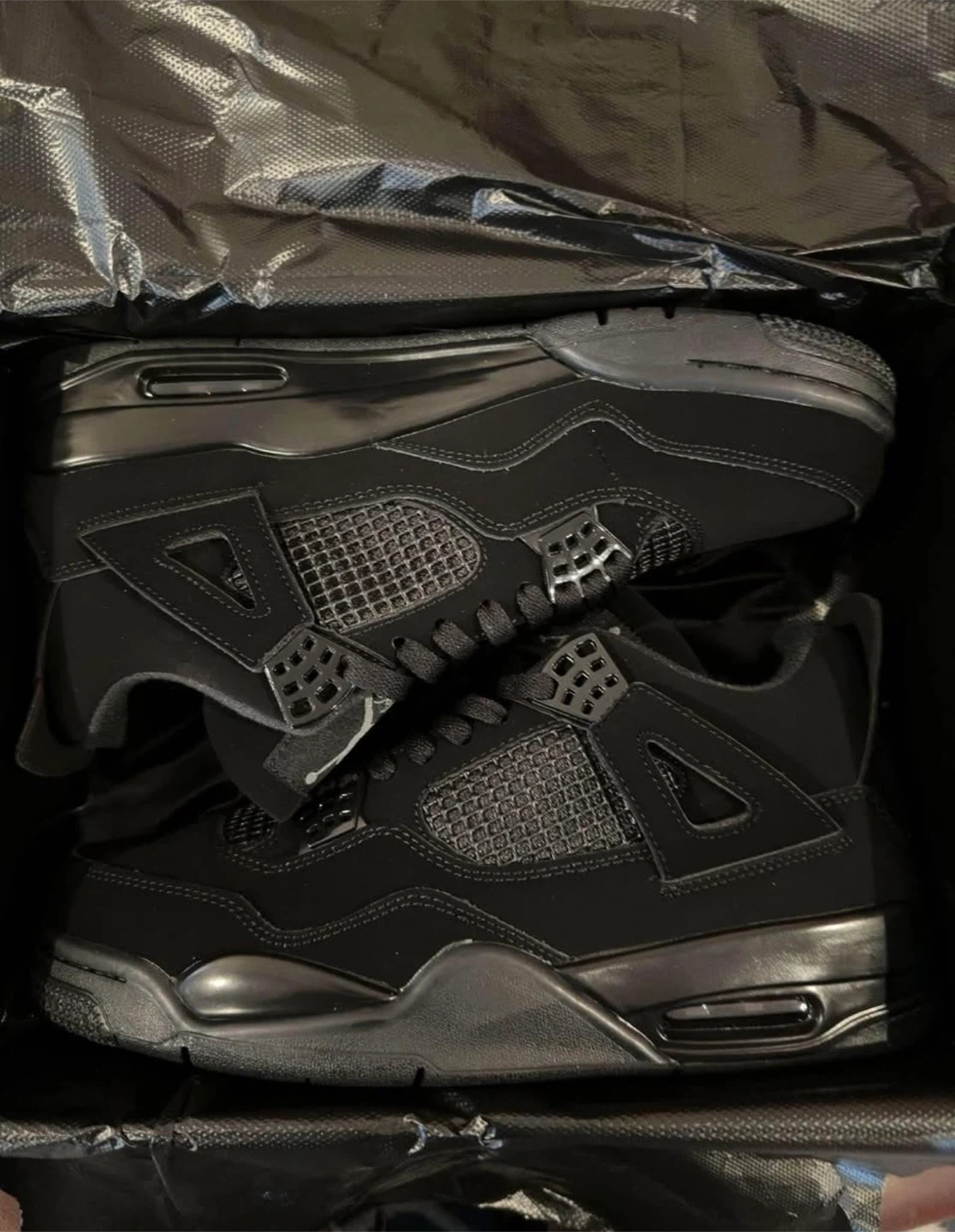 Air Jordan 4 Black Cat - photo 2