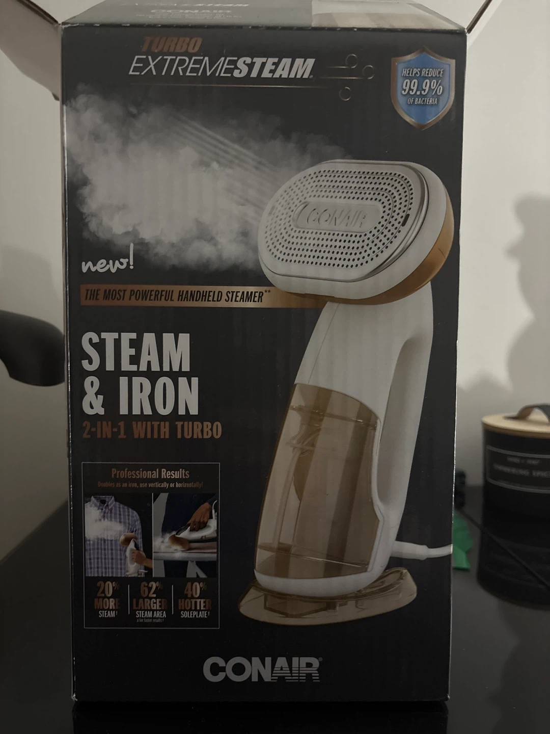 Conair Turbo ExtremeSteam 2-in-1 Steam & Iron