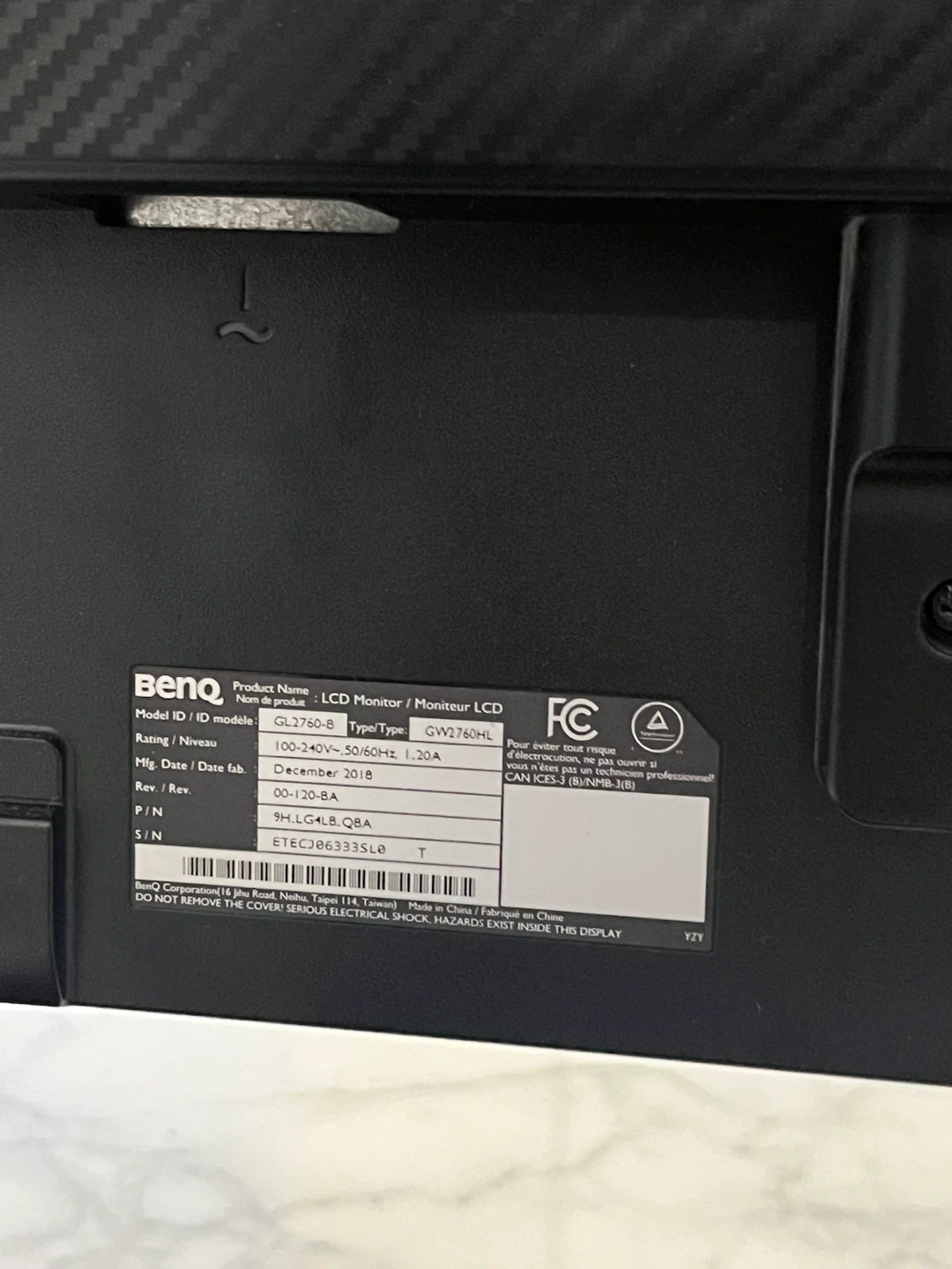 BenQ GW2760HL 27-inch Monitor - photo 2