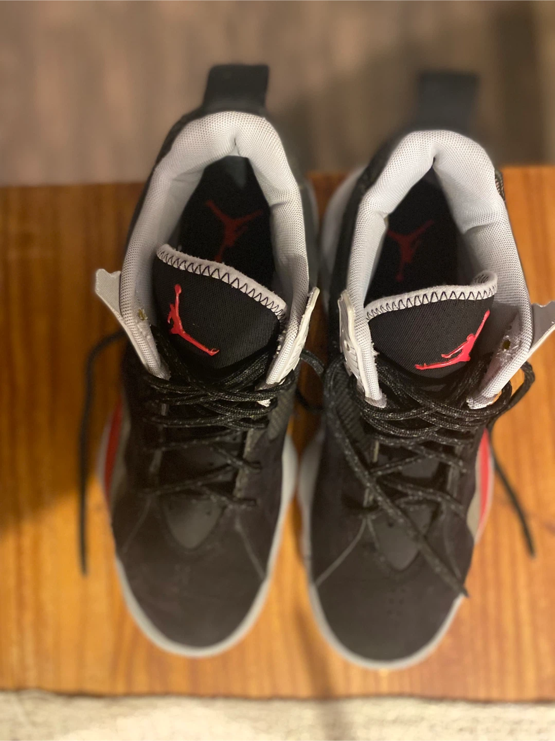 Jordan Legacy 312 Low Black Gym Red - photo 3