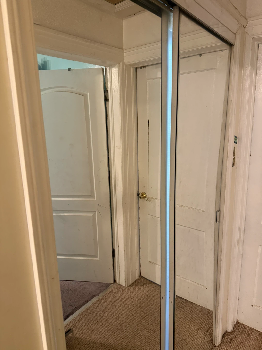 Stanley Monarch Sliding Mirror Closet Doors