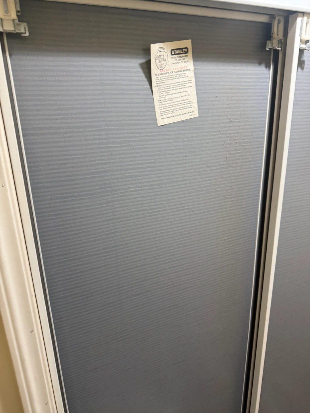 Stanley Monarch Sliding Mirror Closet Doors - photo 4