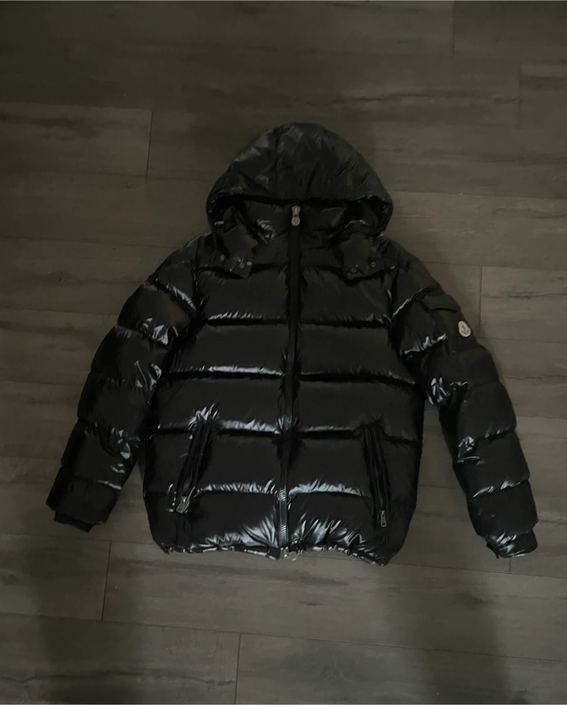 Moncler Maya Black Puffer Jacket