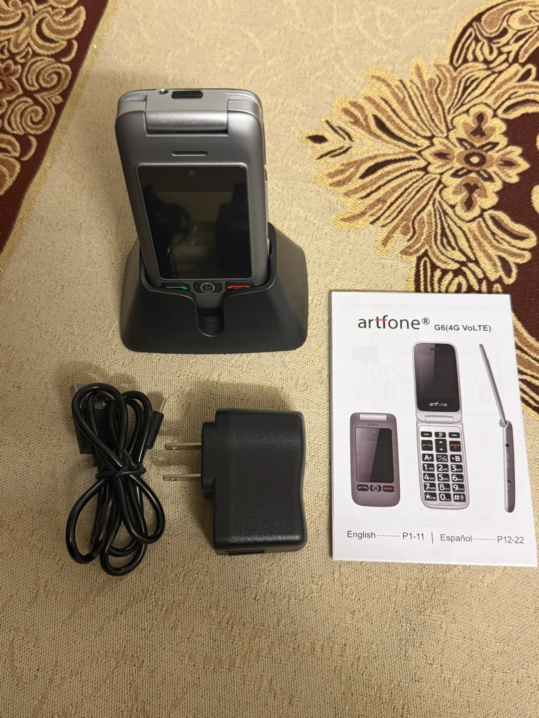 Artfone G6 4G VoLTE Flip Phone