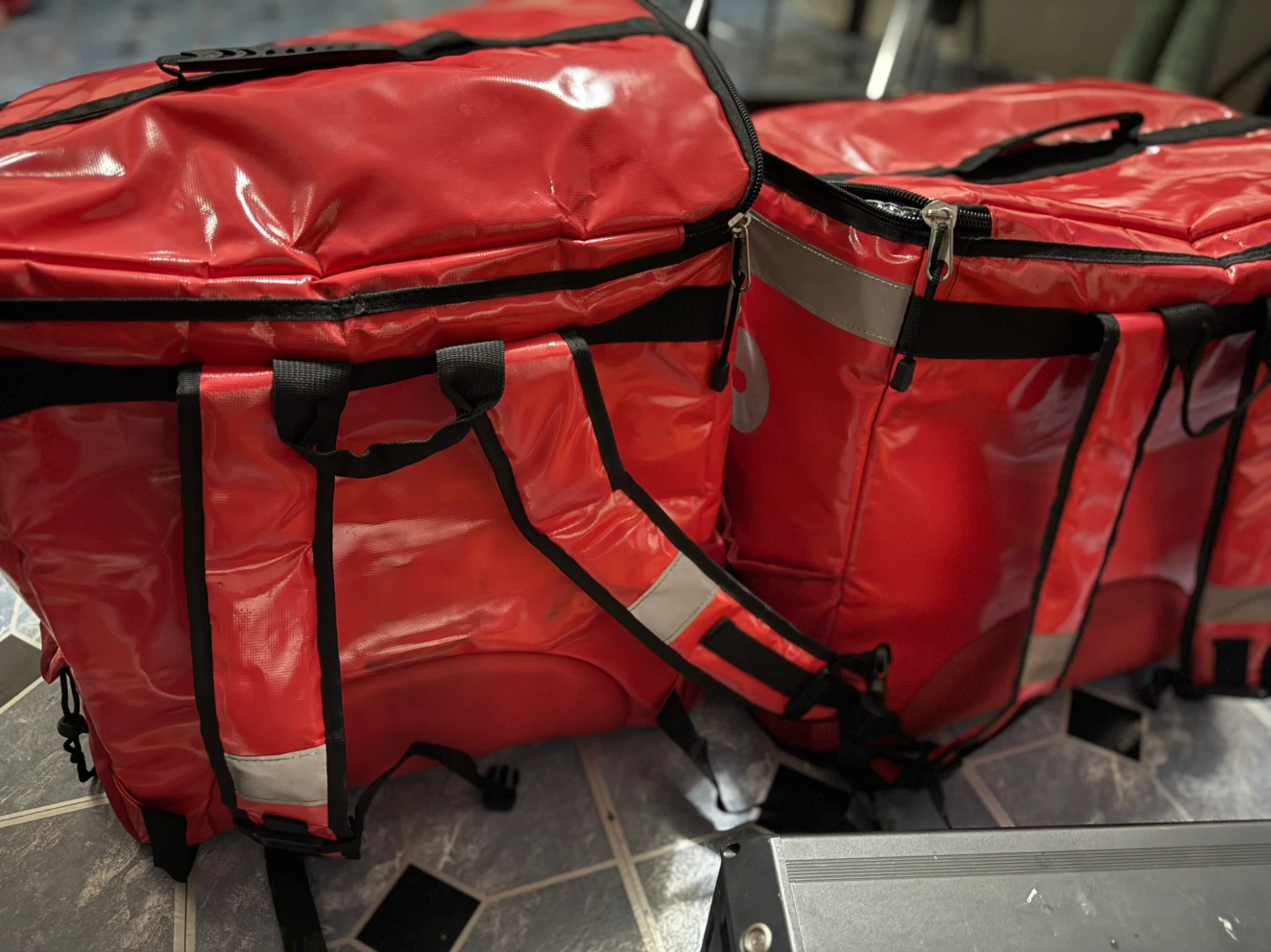 Two DoorDash Insulated Delivery Backpacks - photo 3