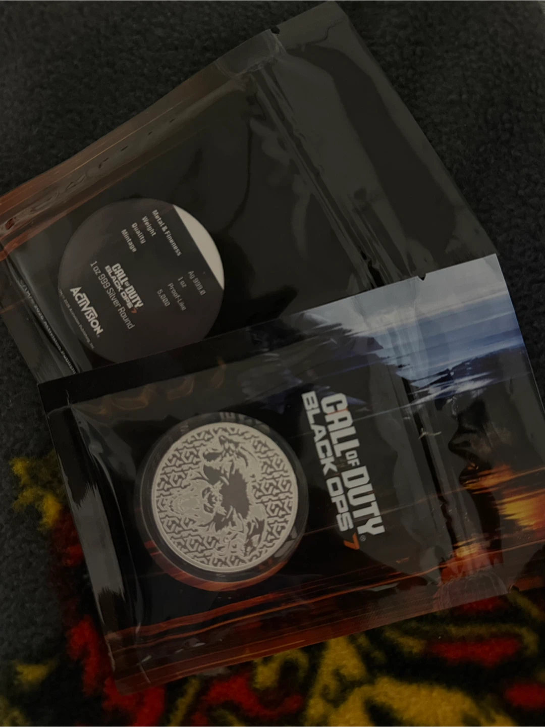 2026 Official COD Black Ops 1oz Pure Silver Round