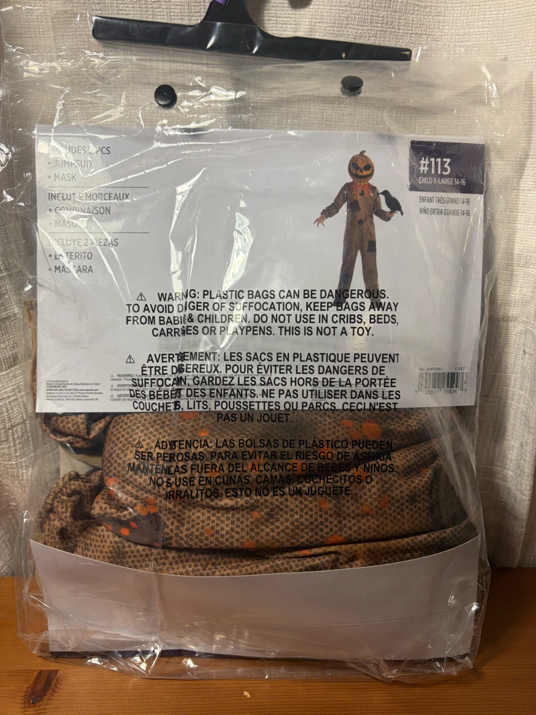 HALLOWEEN SALE! Rotten Pumpkin Halloween Costume - photo 2