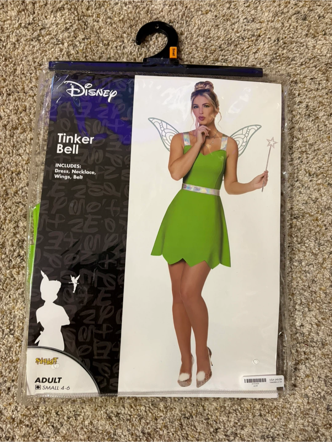 Disney Tinker Bell Adult Costume - photo 2