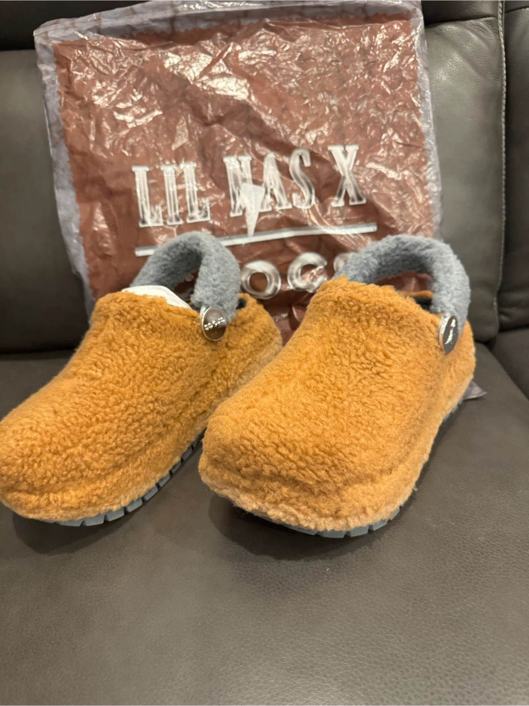 Lil Nas X Crocs Fuzz Clogs