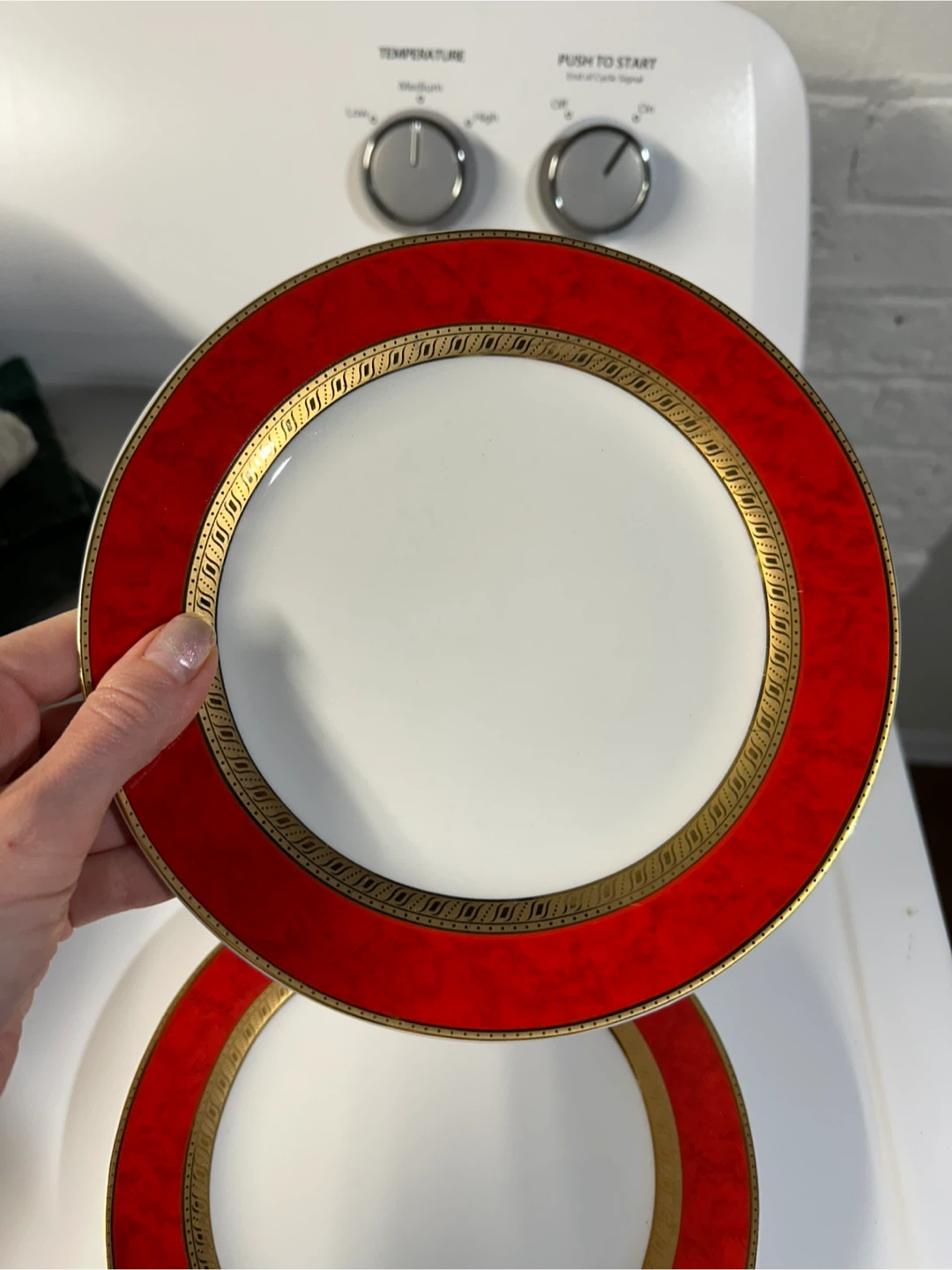 Dish set (4) - soup bowls and salad plates - photo 5