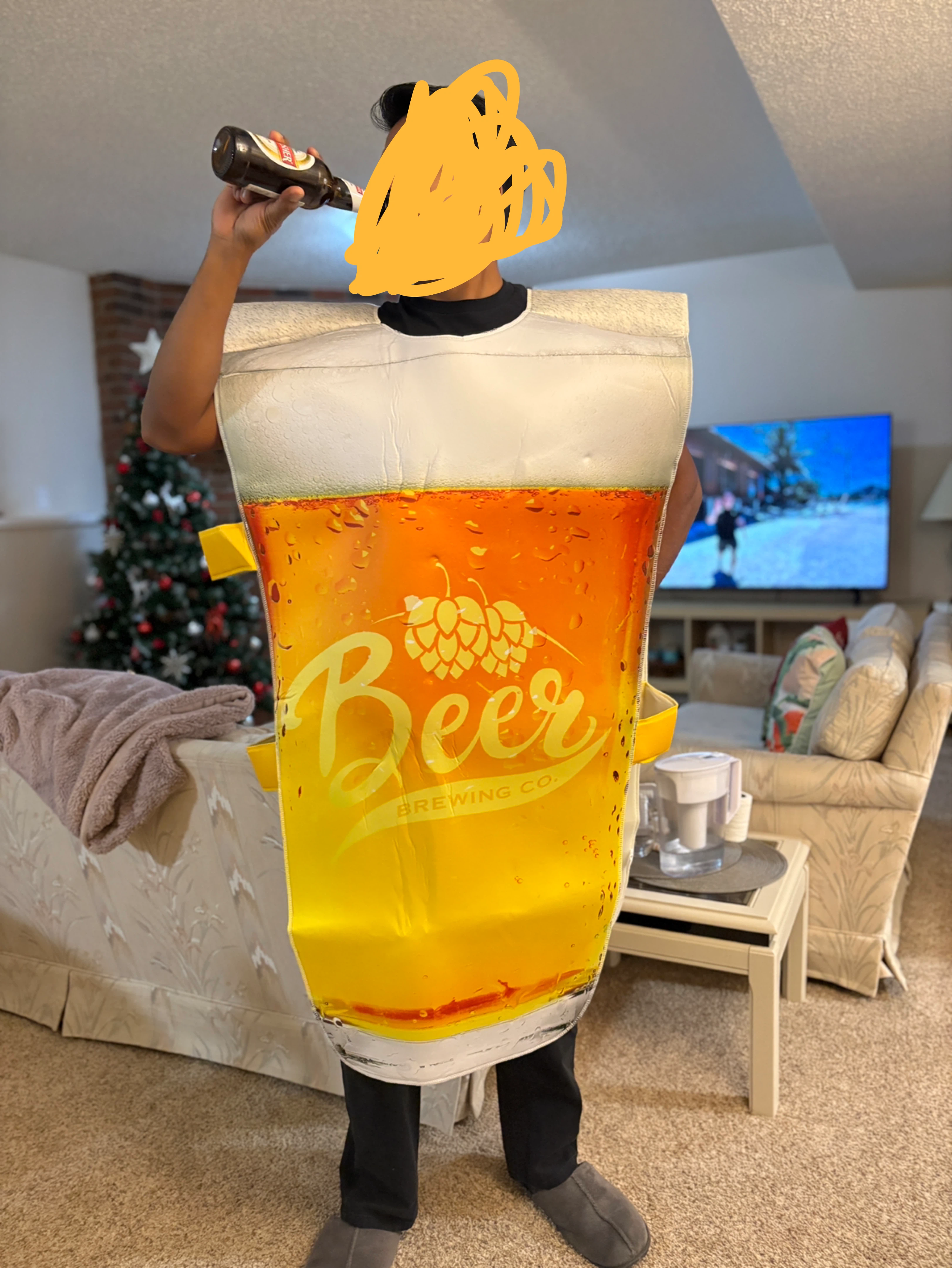 Spirit Halloween Beer Pint Costume