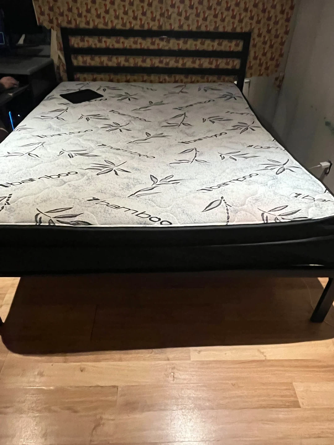 Queen Bed Frame and Mattress - photo 2