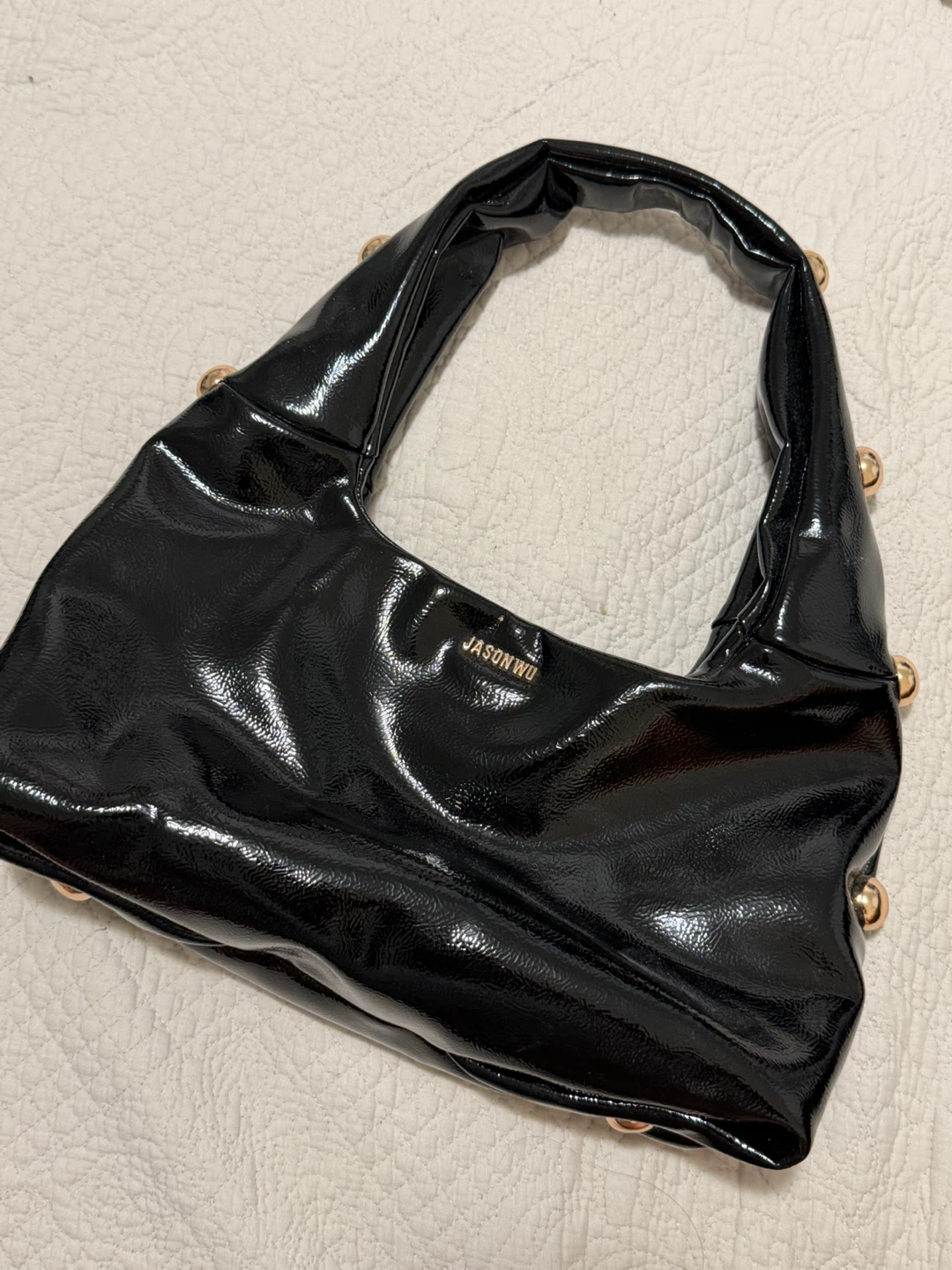 Jason Wu Black Studded Shoulder Bag , USED ONCE