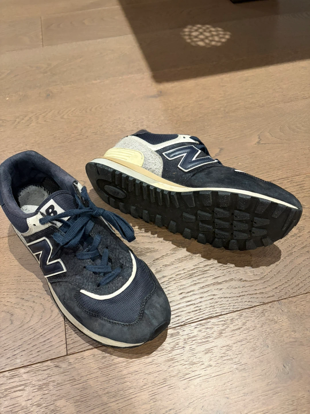 New Balance 574 Sneakers Navy men size 10.5