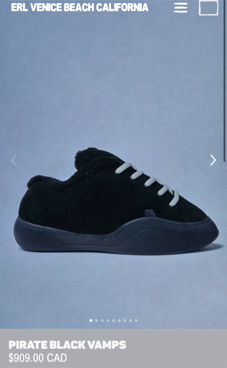 ERL Pirate Black Vamps