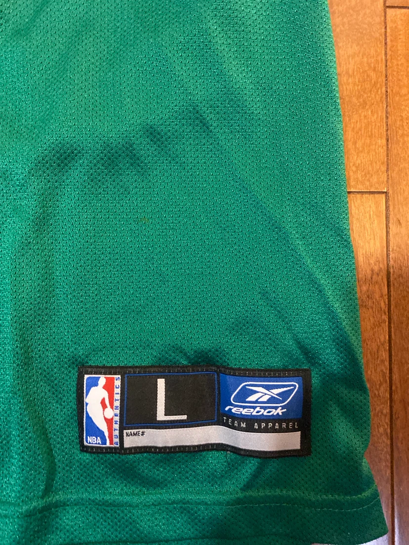 Boston Celtics Paul Pierce Jersey Reebok Men’s Large - photo 2