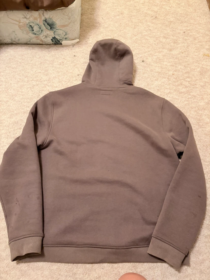 Kirkland Signature Full-Zip Hoodie - Taupe - XL - photo 2