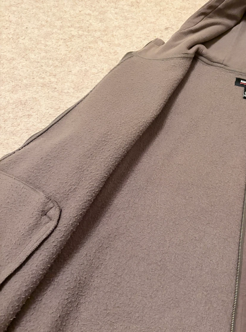 Kirkland Signature Full-Zip Hoodie - Taupe - XL - photo 3