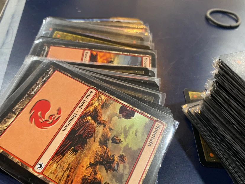 Magic: The Gathering playing Land Cards - photo 2