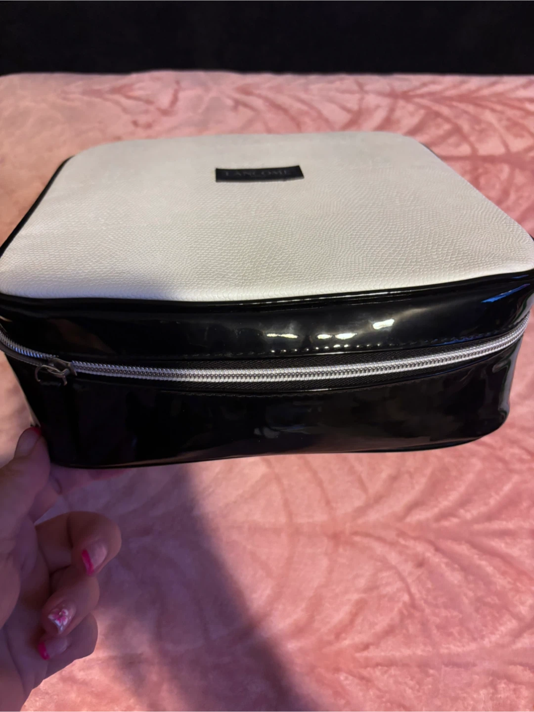 Lancôme cosmetics travel case set