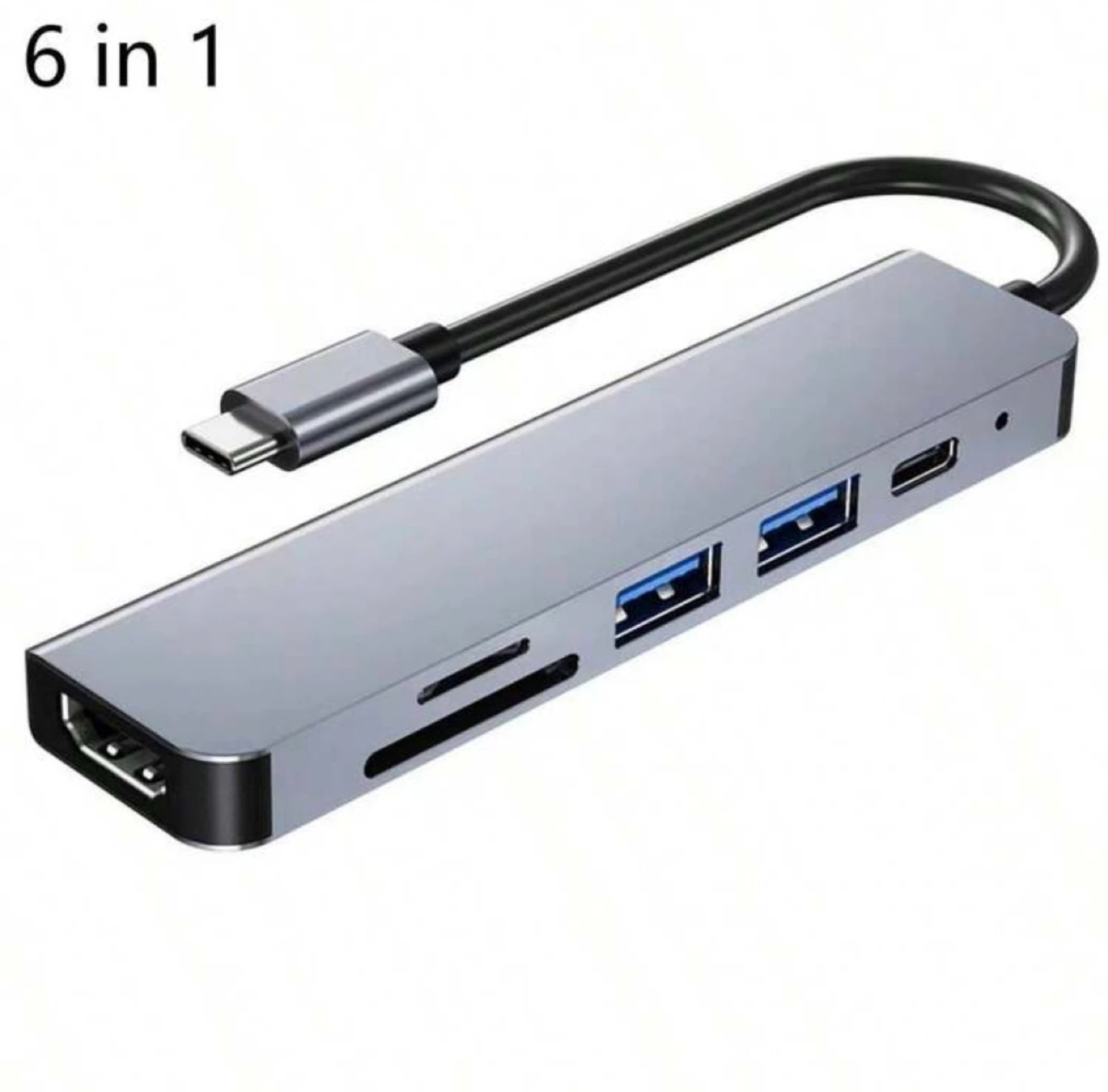 6-in-1 USB-C Multiport Hub
