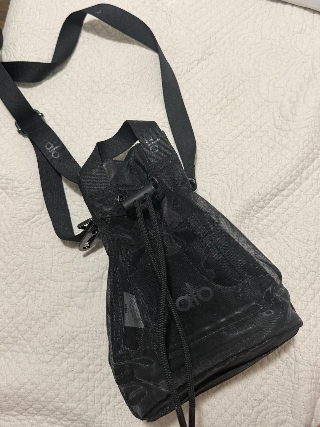 Alo Yoga Mesh Crossbody Bag $65