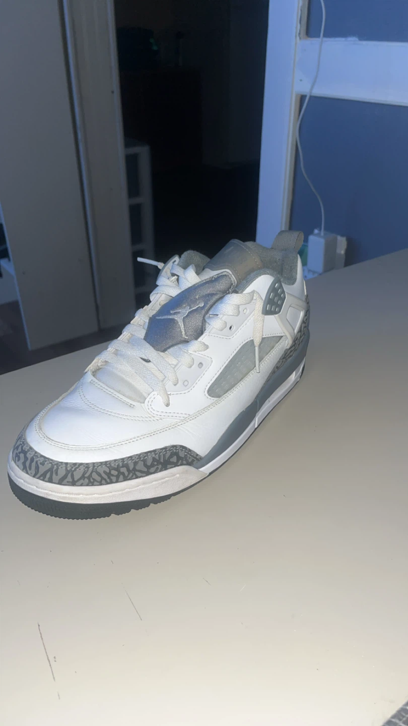 Jordan Spizike White Grey Sneakers - photo 3