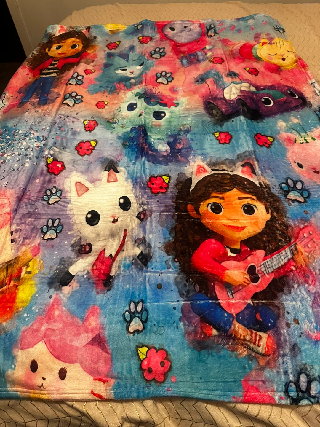 Gabby's Dollhouse Fleece Throw Blanket - photo 2