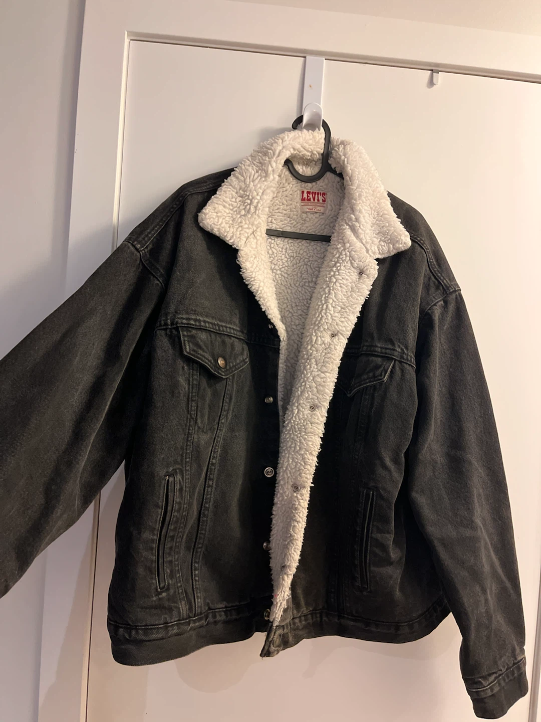 Vintage Levi's Sherpa-Lined Denim Jacket
