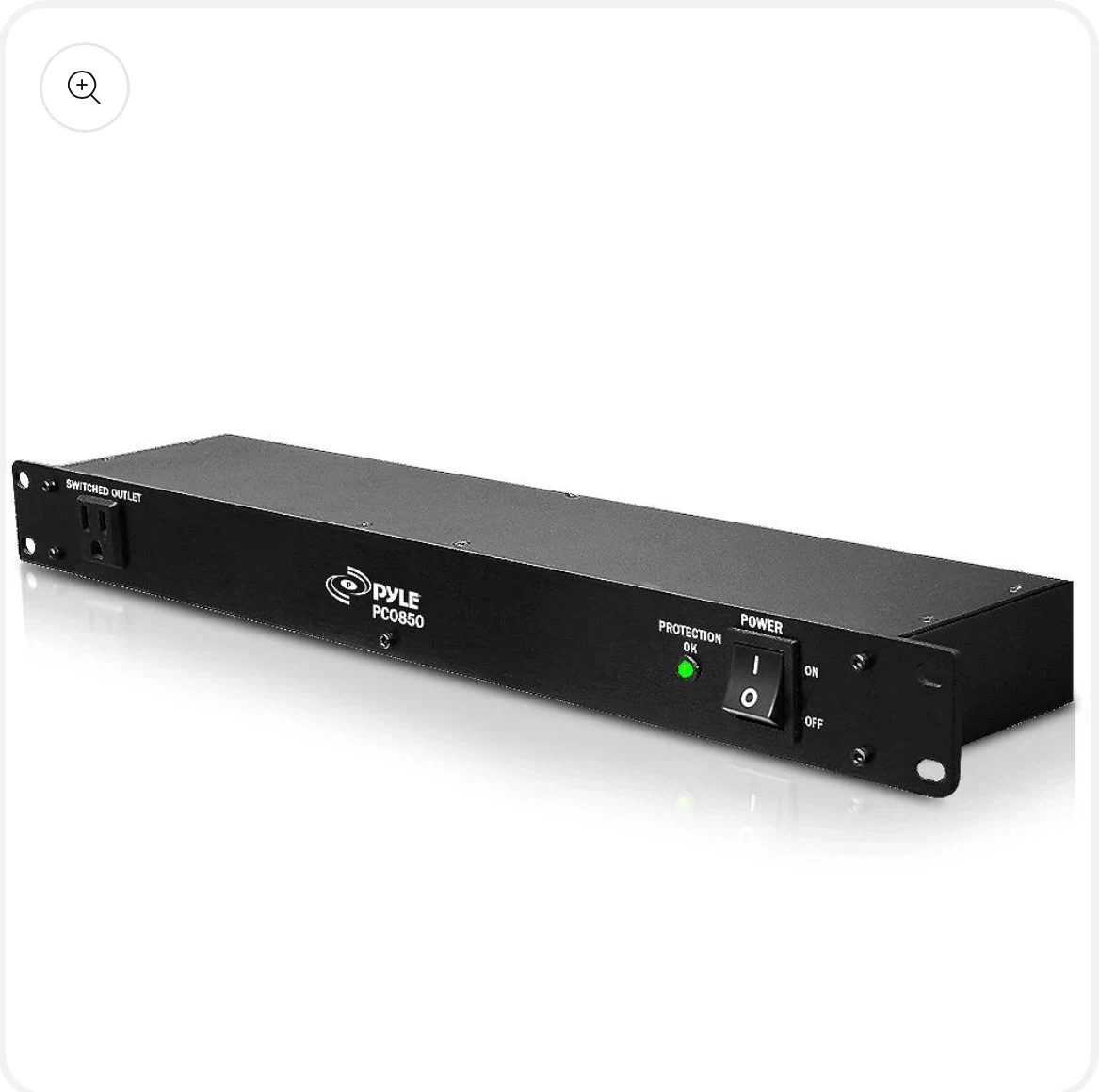 New Pyle PCO850 Power Surge Protector Rack Mount