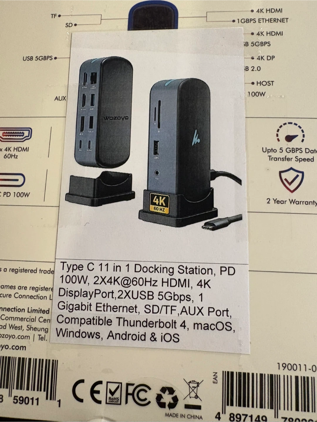 11-in-1 USB-C Docking Station