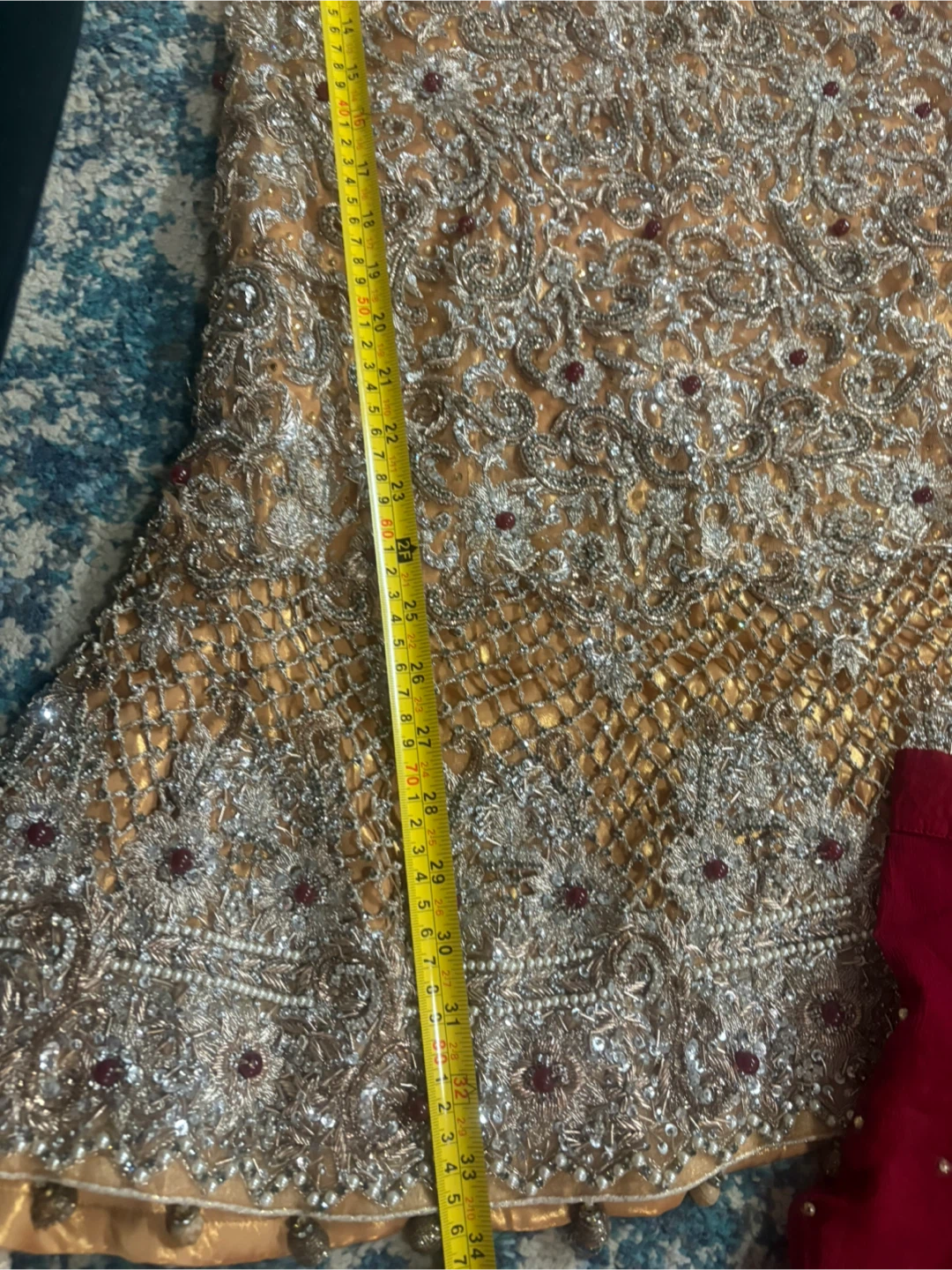 Embroidered Gold Ethnic Tunic