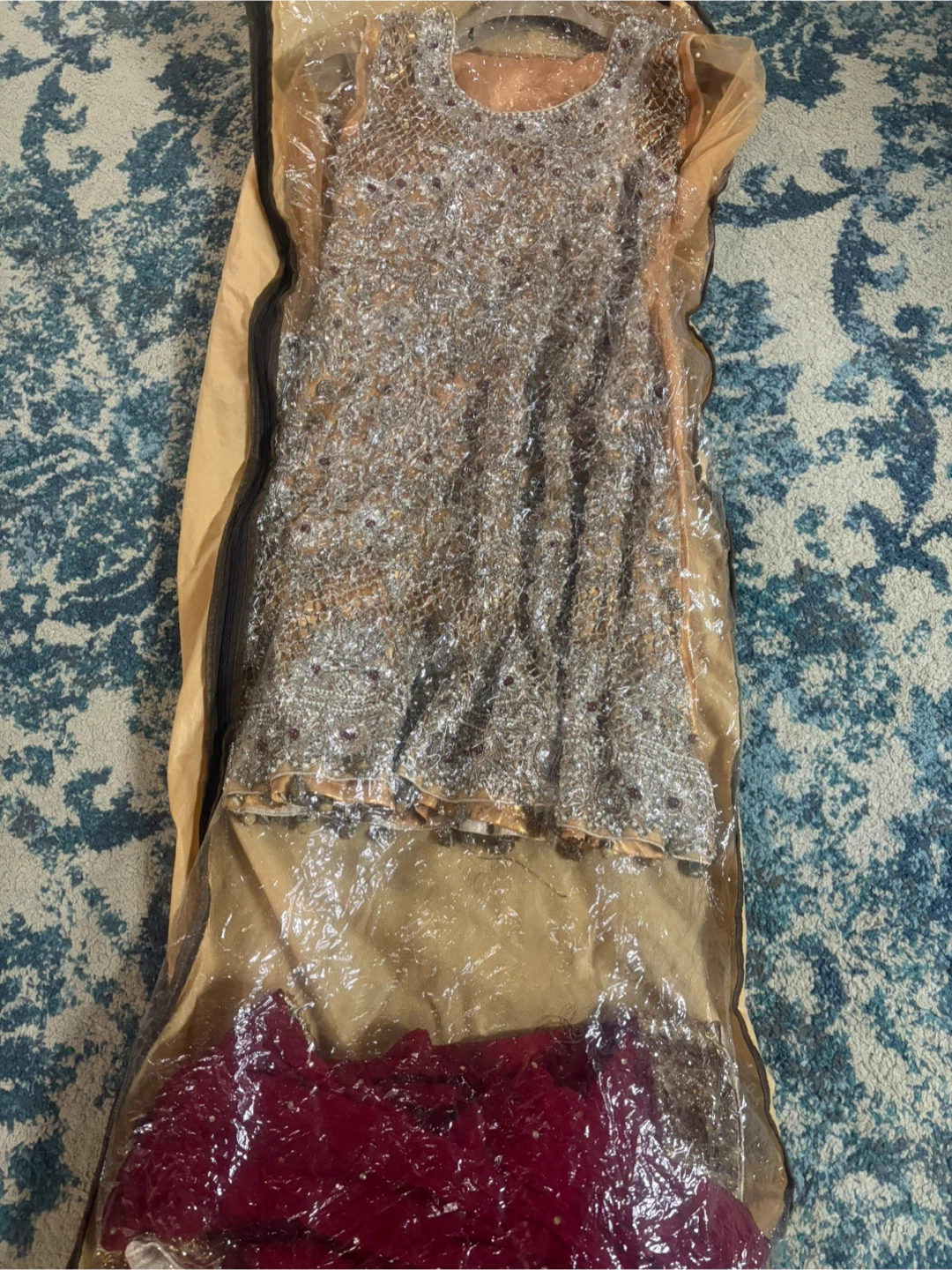 Embroidered Gold Ethnic Tunic - photo 3