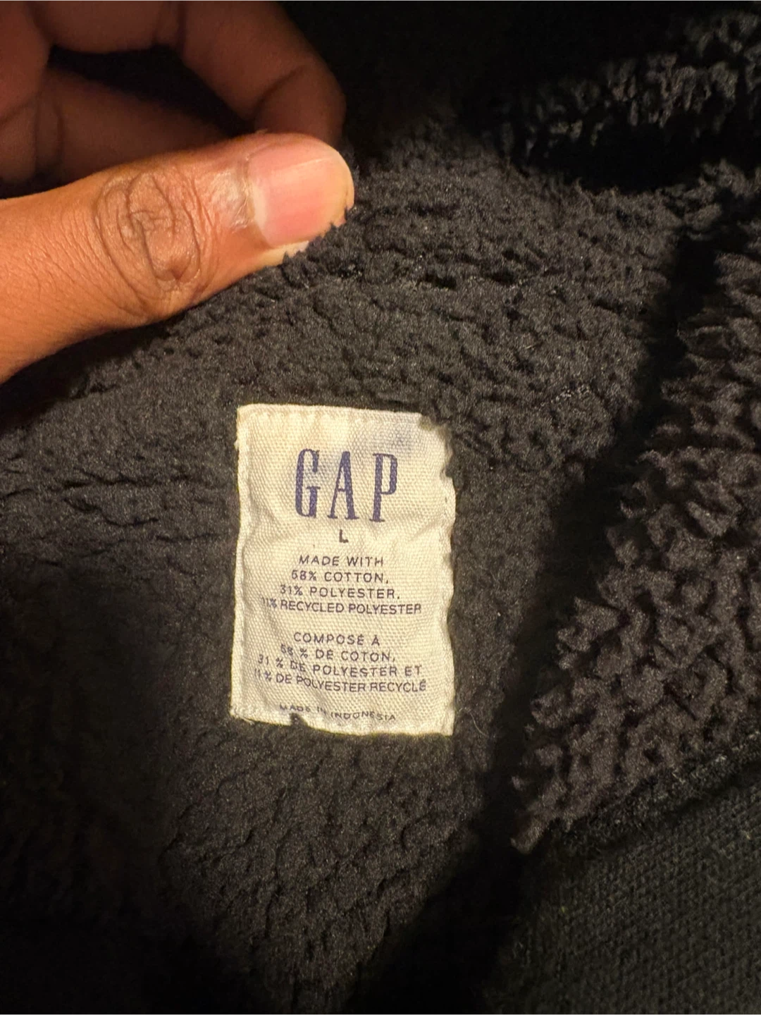 GAP wool zip up hoodie - photo 3