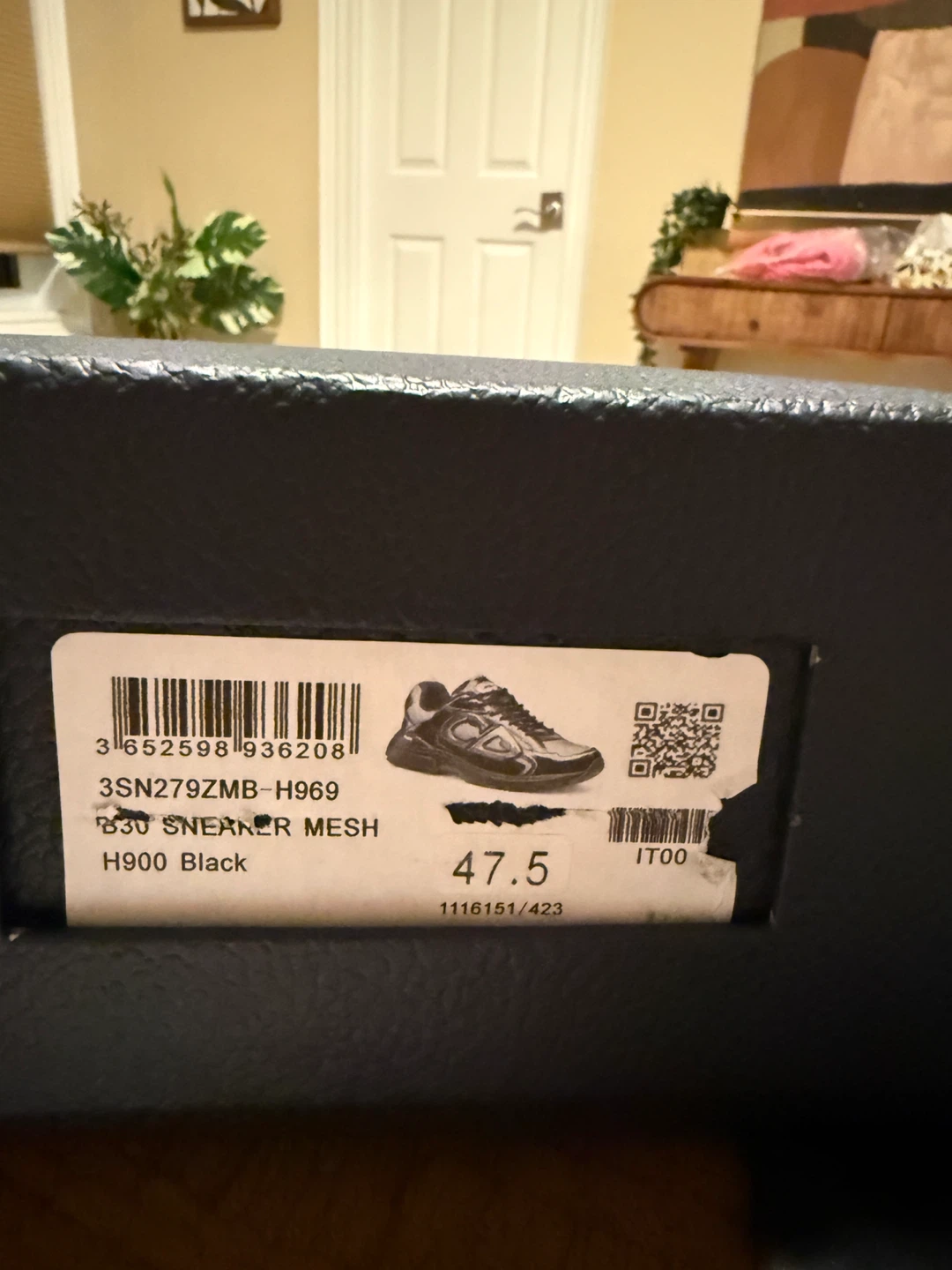 Dior B30 Sneakers Black Size 47.5 - photo 2