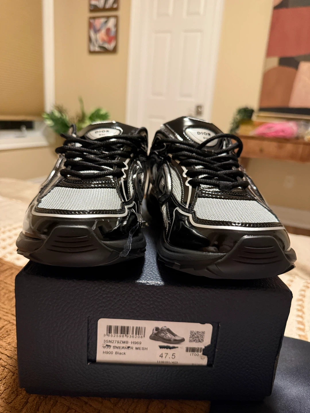Dior B30 Sneakers Black Size 47.5 - photo 5