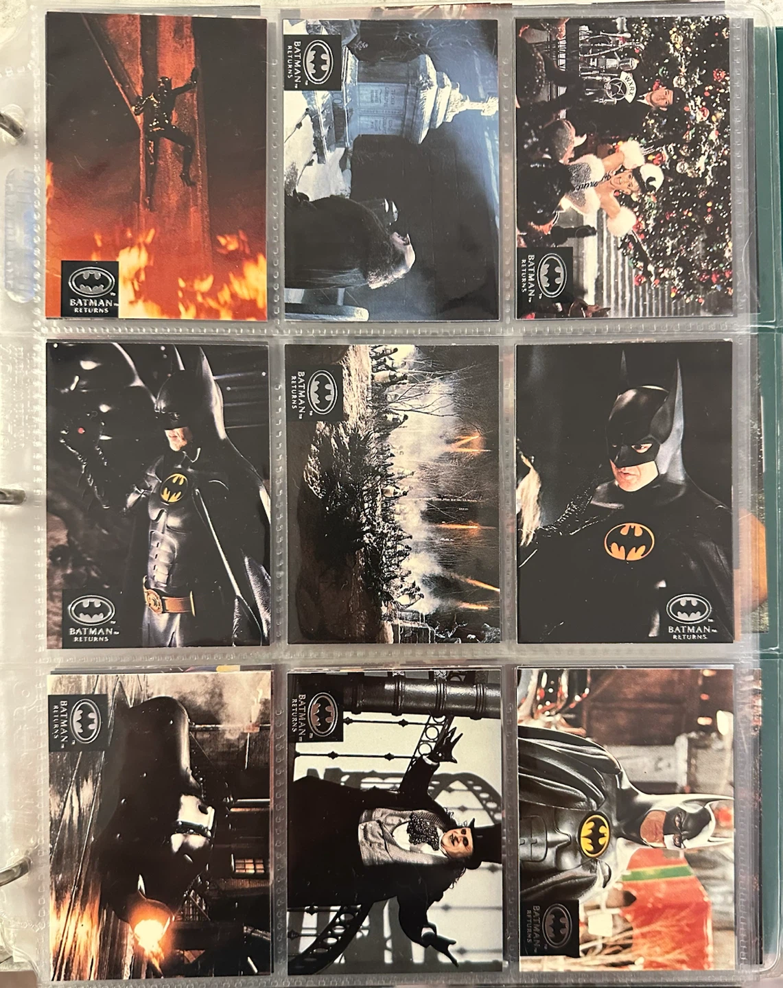 1992 Stadium Club Batman Returns Movie Trading Card Set - photo 5