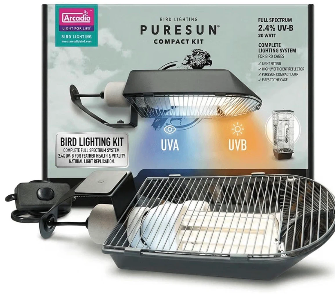 New Arcadia Puresun Compact Bird Lighting Kit