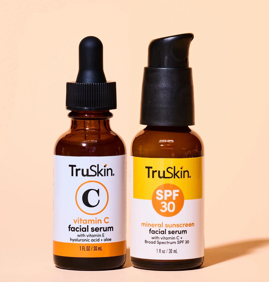 TruSkin Vitamin C and Mineral Sunscreen Facial Serum Set