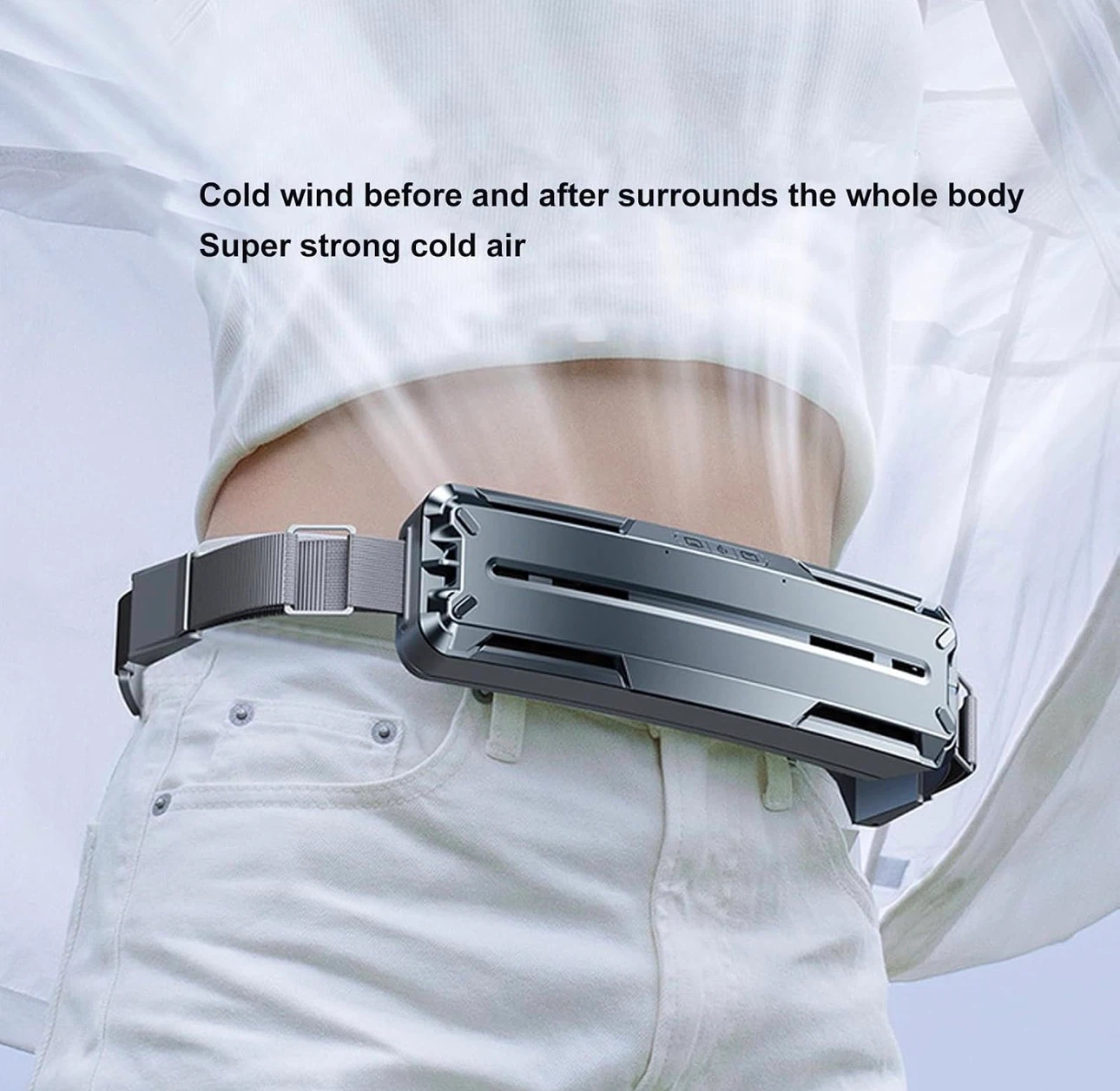 New Portable Waist-Mounted Wearable Air Conditioner - photo 2