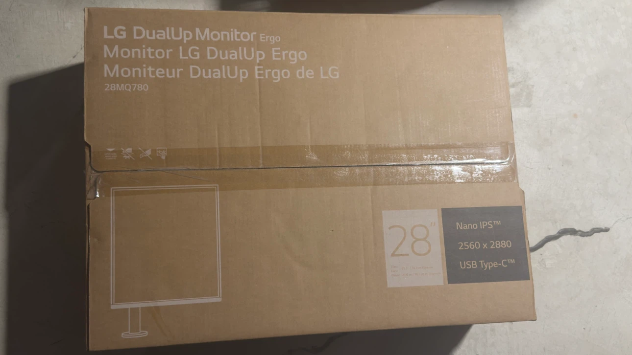 LG DualUp Ergo Monitor 28MQ780