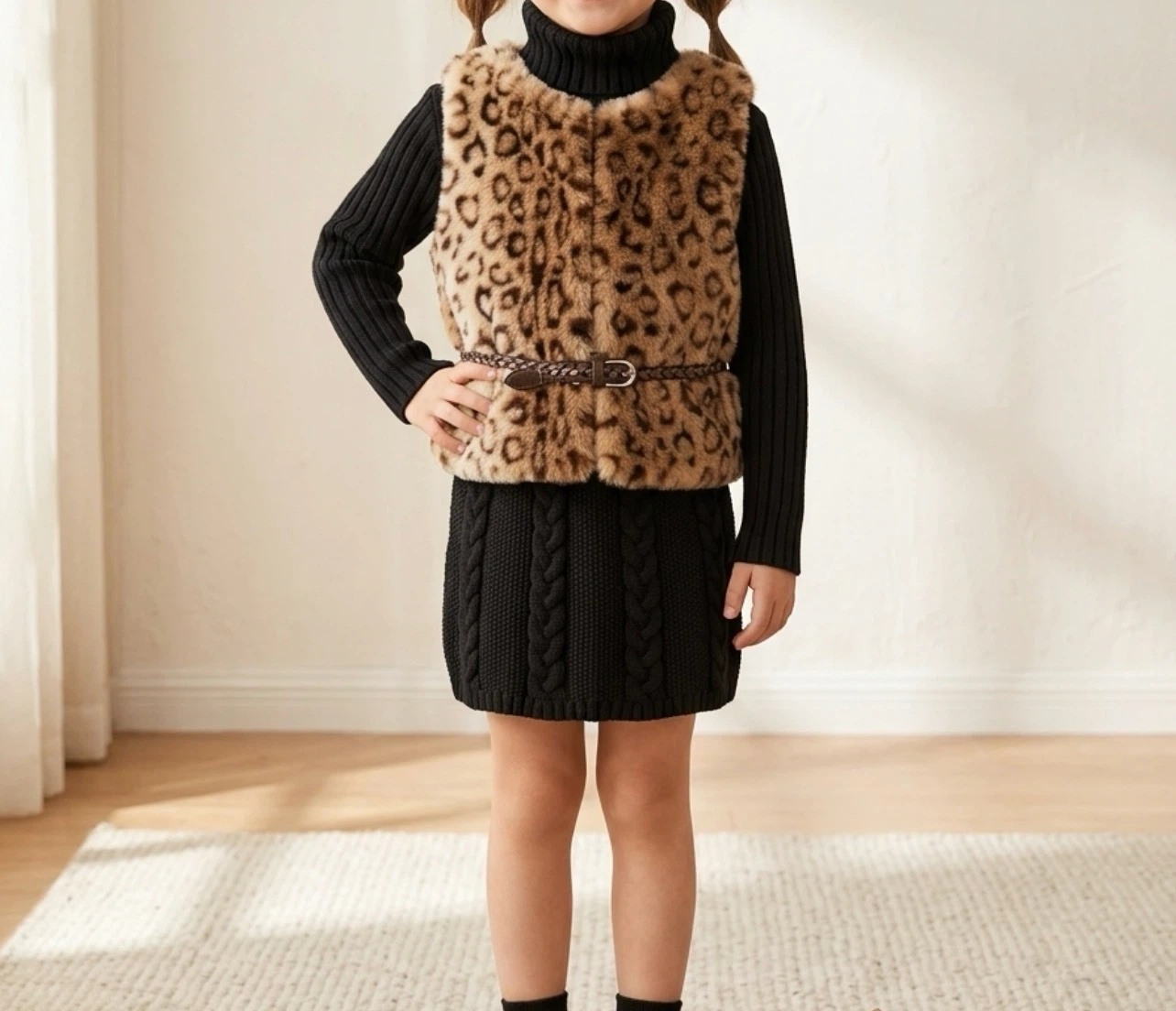 Rachel Zoe Girls Knit Dress Set - photo 3