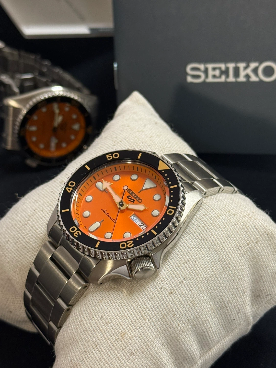 Seiko 5 Sports Automatic Watch Mikan 🍊 - photo 2